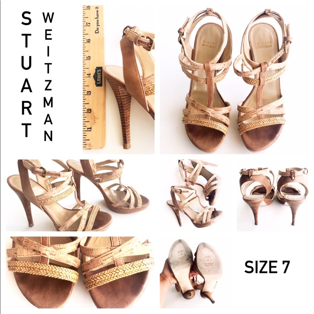 STUART WEITZMAN STRAPPY SANDAL